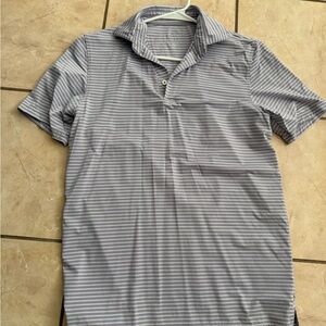 Southern Tide Brrr Purple Striped Men's Shirt